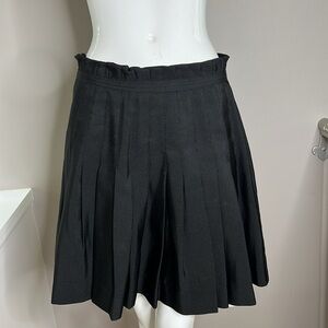 Zac Posen for Target Sz 11 Heavy Polyester Semi Structured Back Zip Mini Skirt